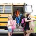 Students get off a bus at Abbot Elementary during the first day of school Tuesday morning. Daniel Brenner I AnnArbor.com